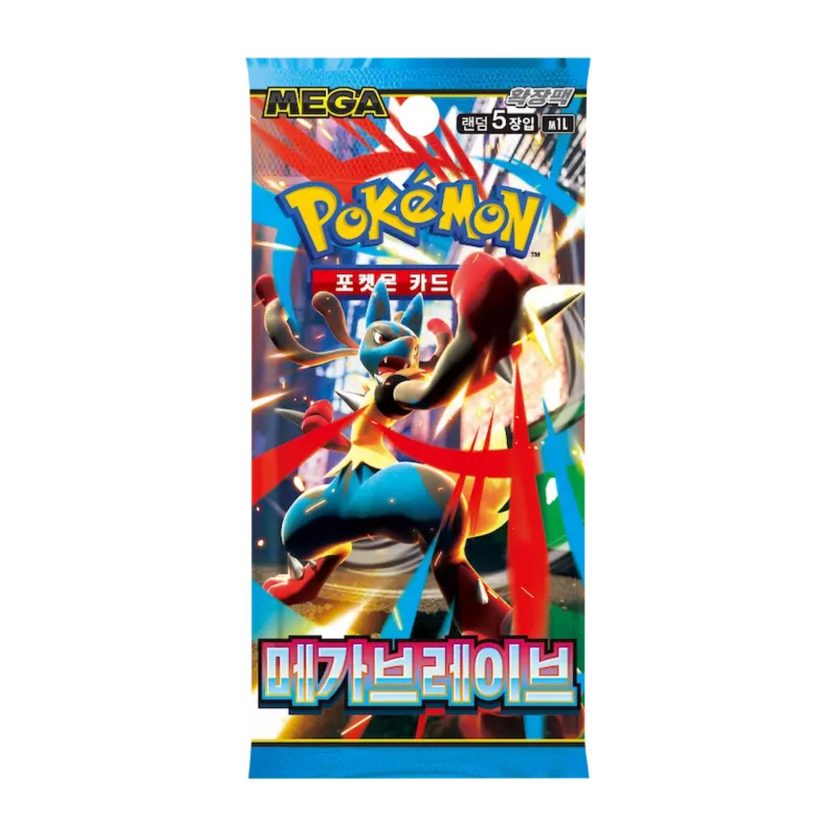 Pokemon Mega Brave Booster M1L Koreanisch