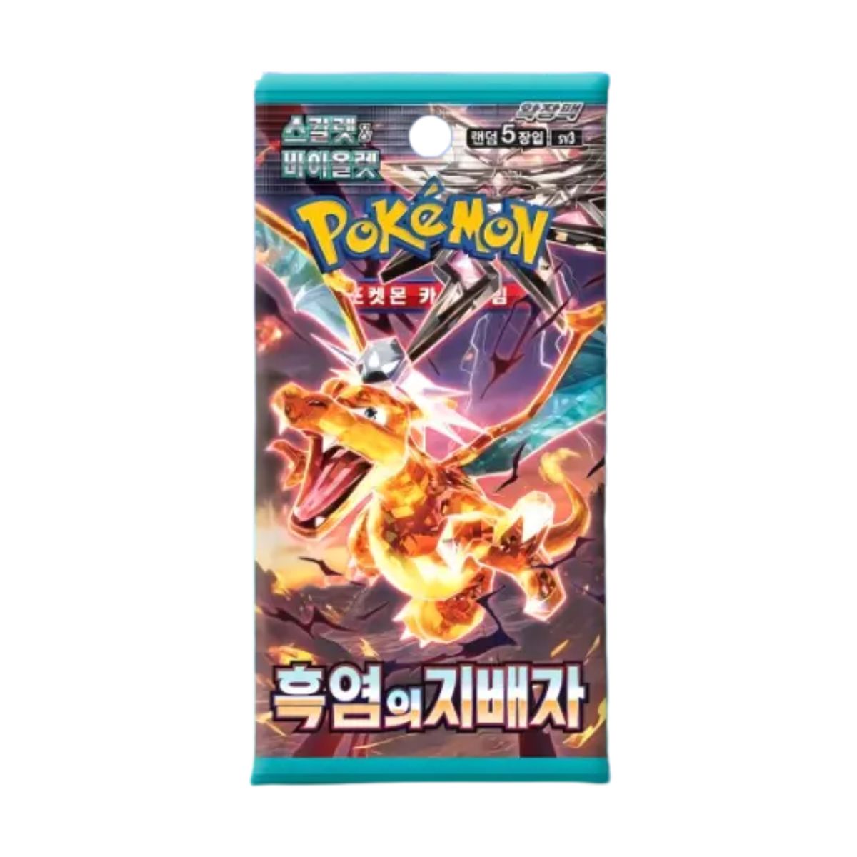 Pokemon Ruler of the Black Flame Booster SV3 Koreanisch