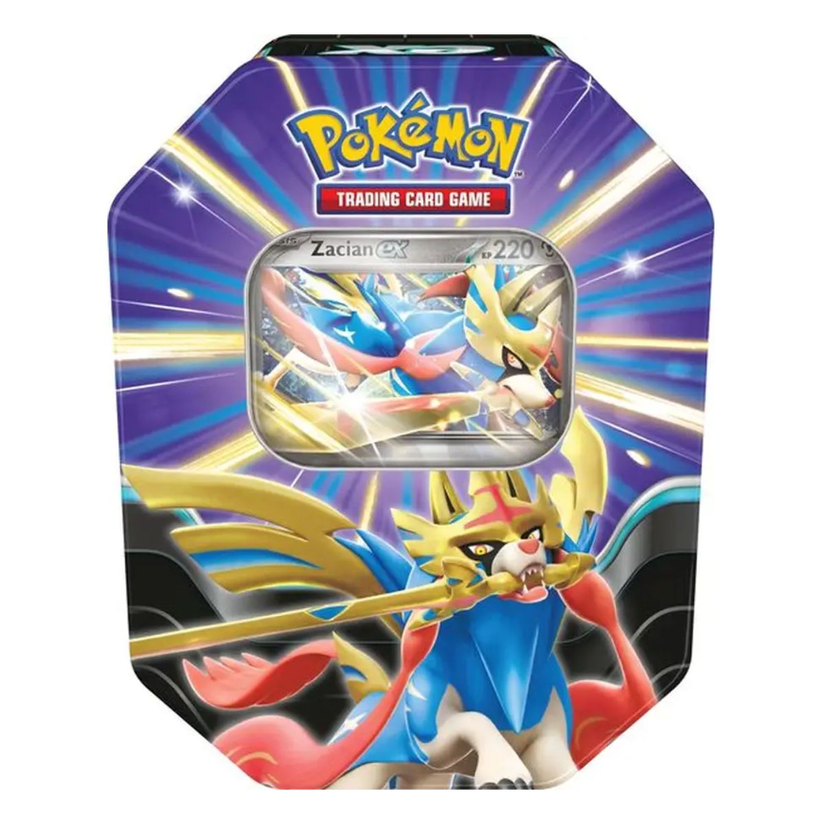 Pokémon Slashing Legends Tin Zacian ex Englisch