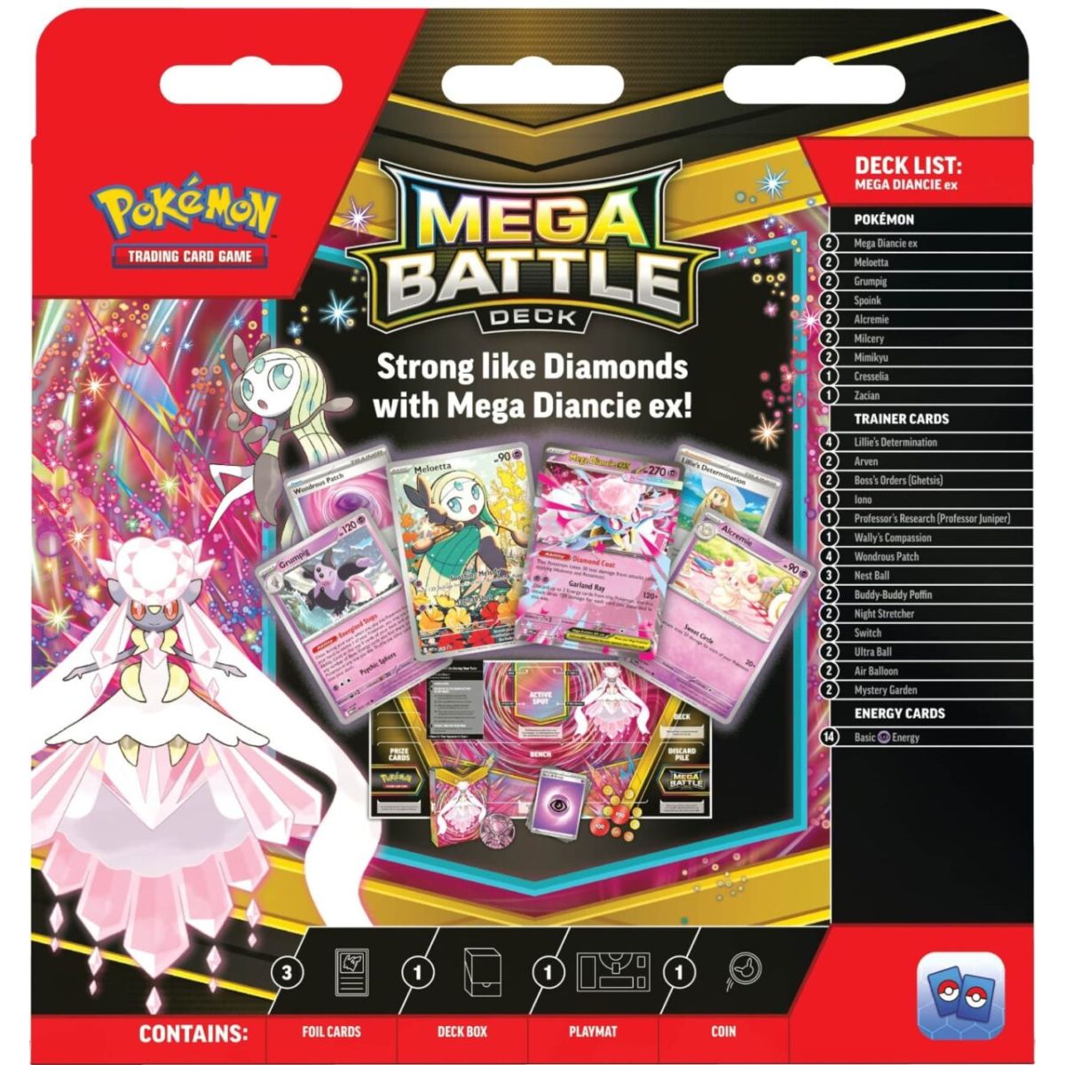 Pokémon Mega Battle Deck Mega Diancie ex Englisch