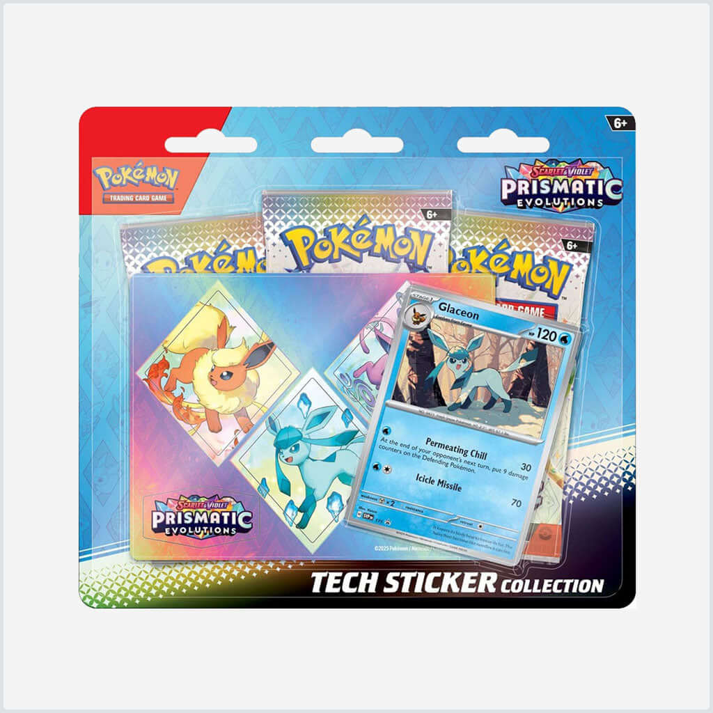 Pokémon Prismatische Entwicklungen Tech-Sticker Kollektion Glaziola Deutsch