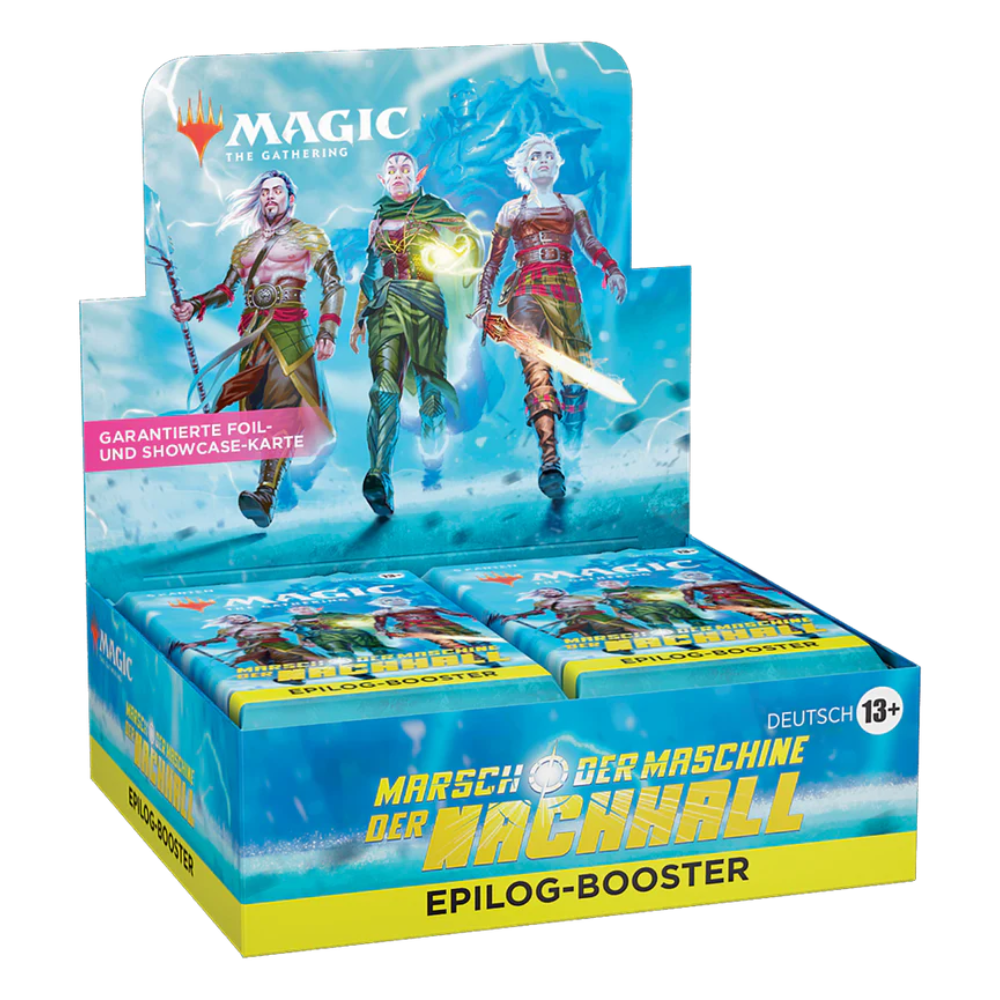 Marsch der Maschine: Der Nachhall - Epilog-Booster Display (24 Booster) - deutsch