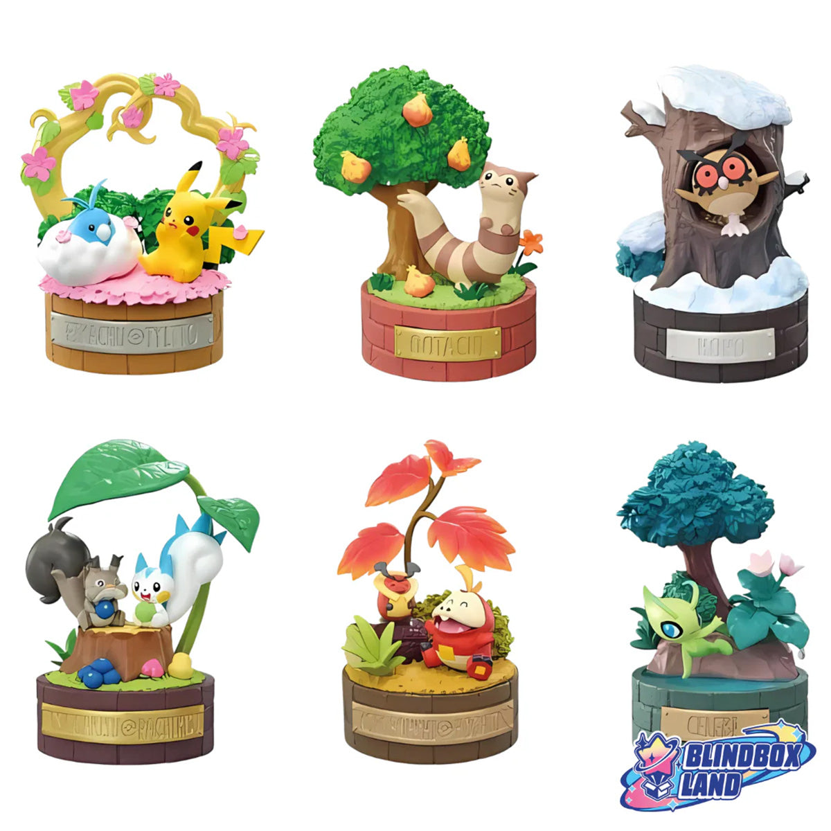 Re-Ment Pokémon Peaceful Moments