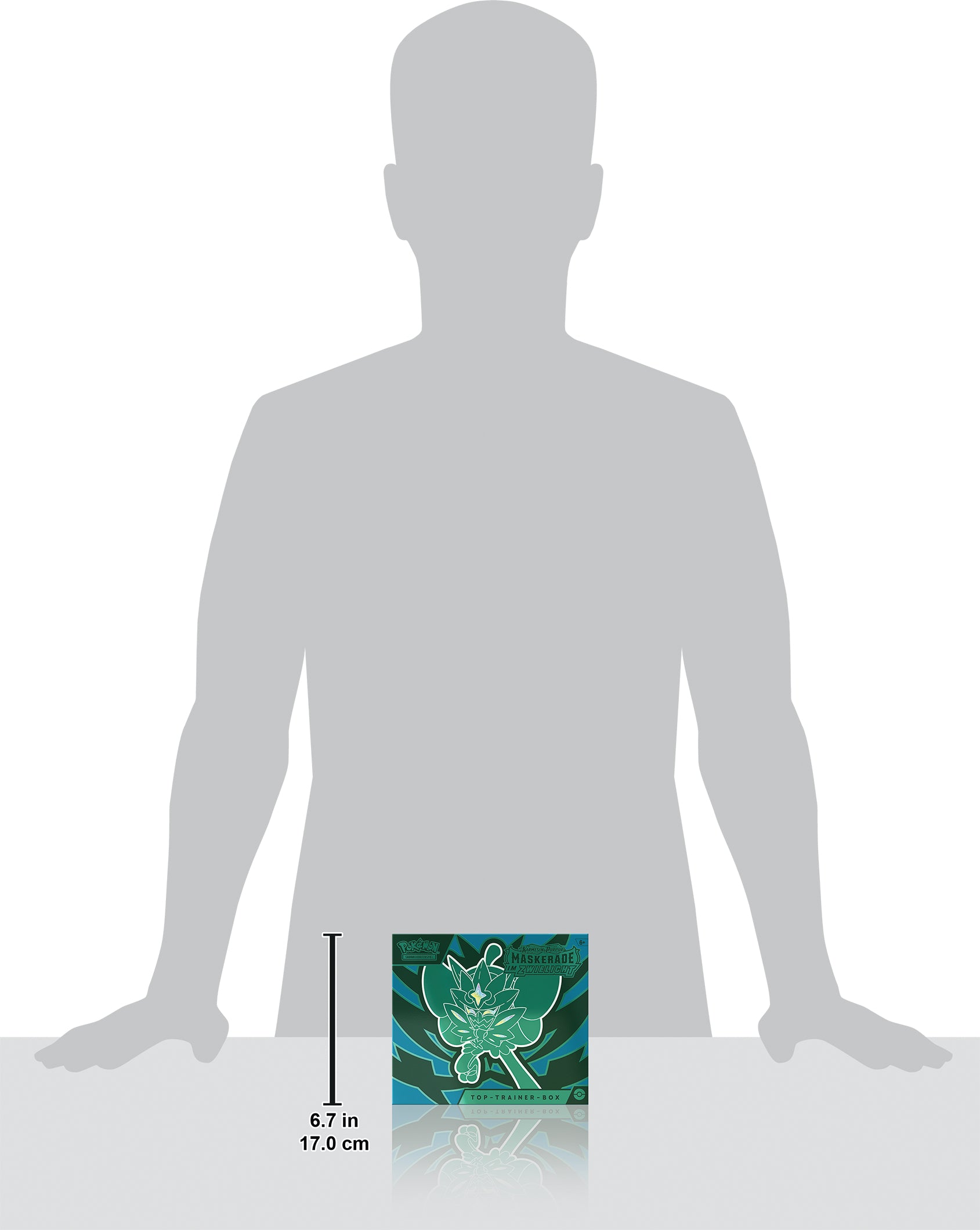 Pokémon Karmesin & Purpur Maskerade im Zwielicht Top-Trainer Box - DE