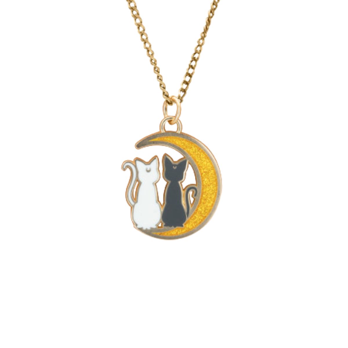 Sailor Moon Pendant Necklace Cats On The Moon X4