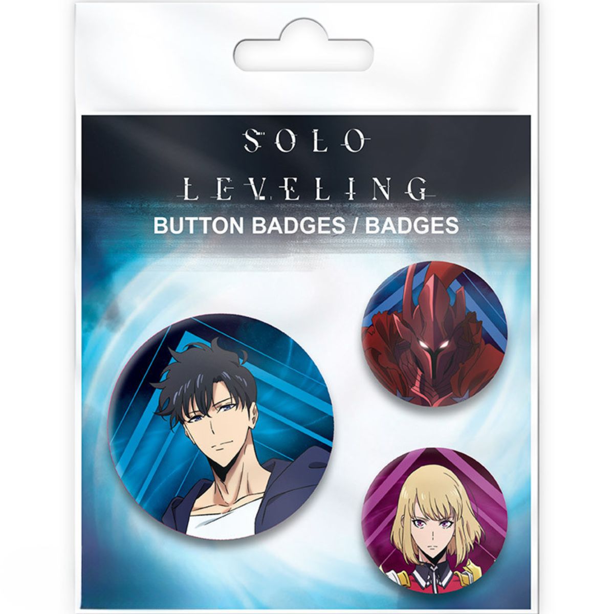 Solo Leveling Badge Pack Igris, Jinwoo & Cha Hae In