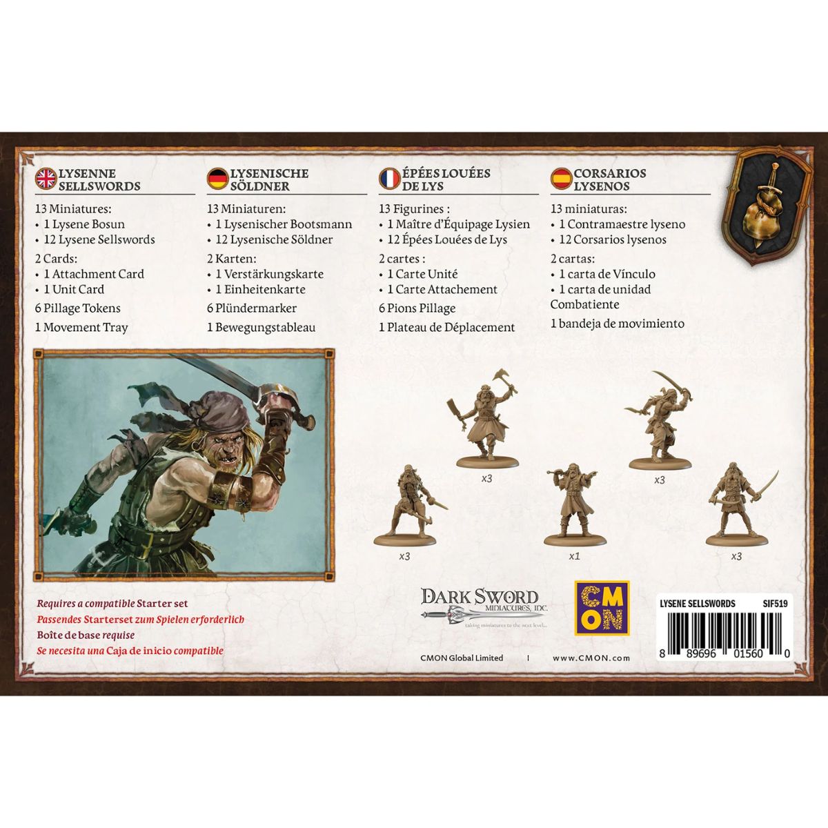 Song of Ice & Fire - Lysene Sellswords