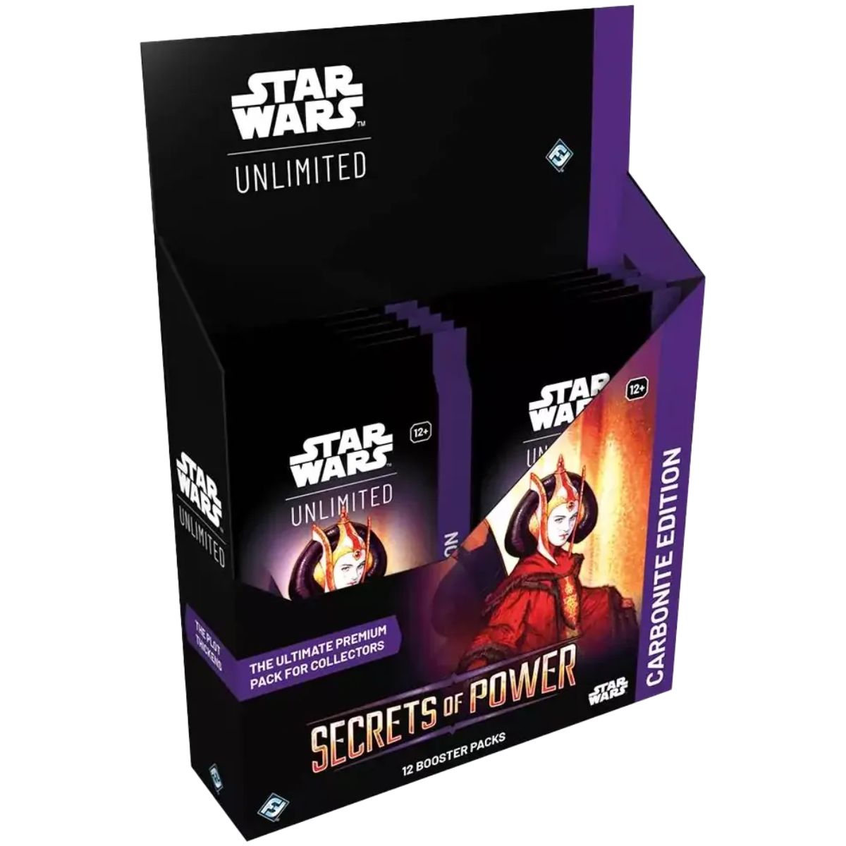 Star Wars: Unlimited Secrets of Power Booster-Display Carbonite-Edition Englisch