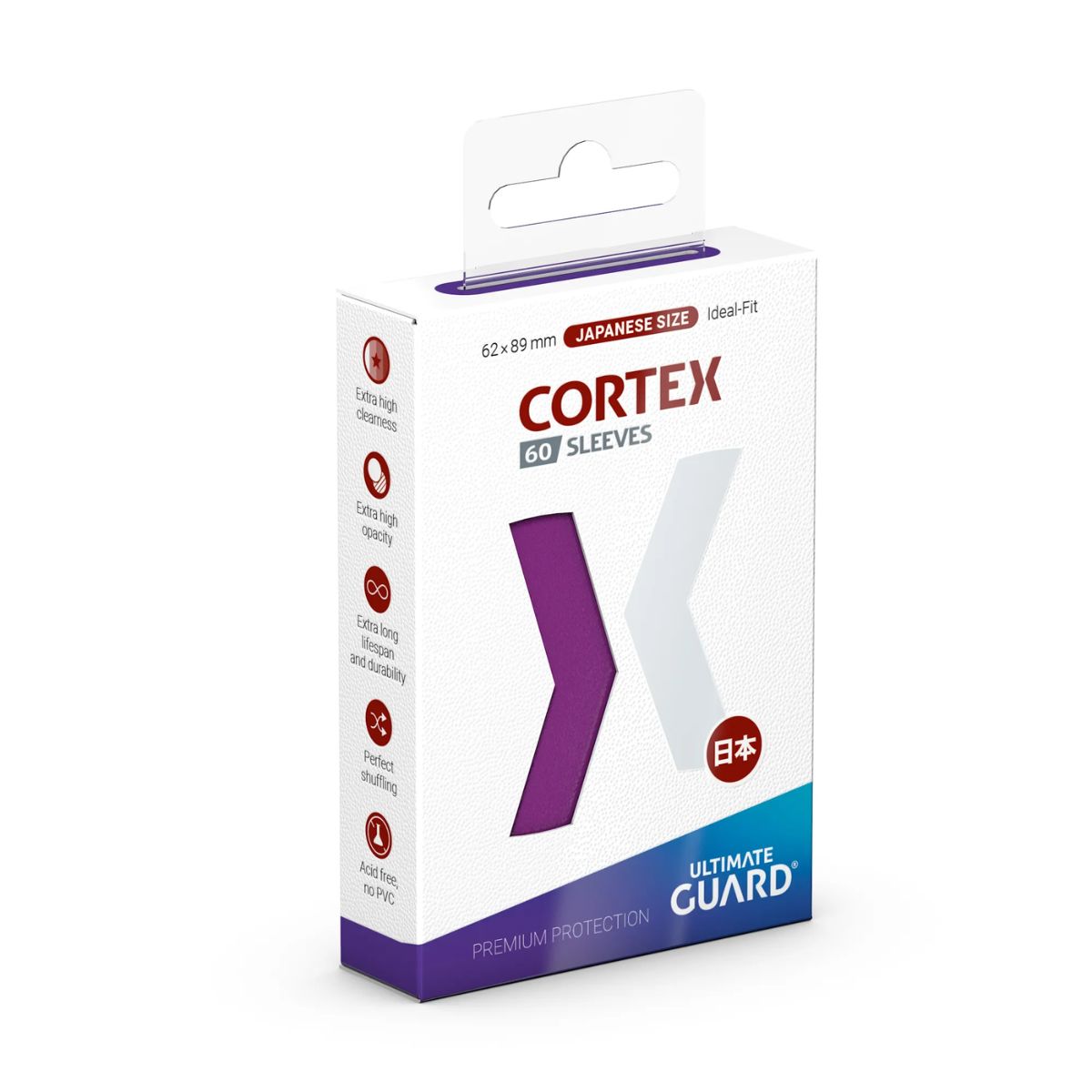 Ultimate Guard Cortex Sleeves Japanische Größe Violett (60)