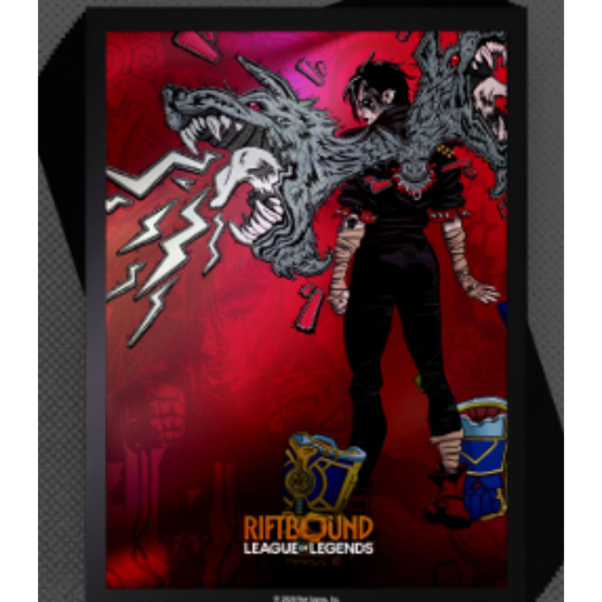 Unleashed Art Sleeves Vi Piltover Enforcer