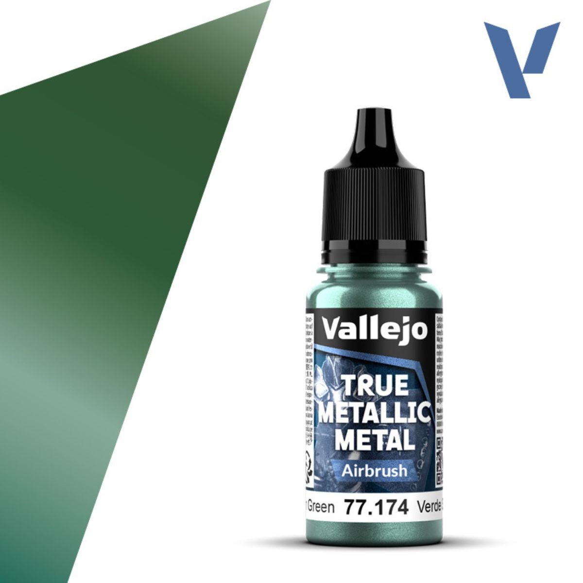 Vallejo Dusken Green 18 ml - True Metallic Metal Airbrush