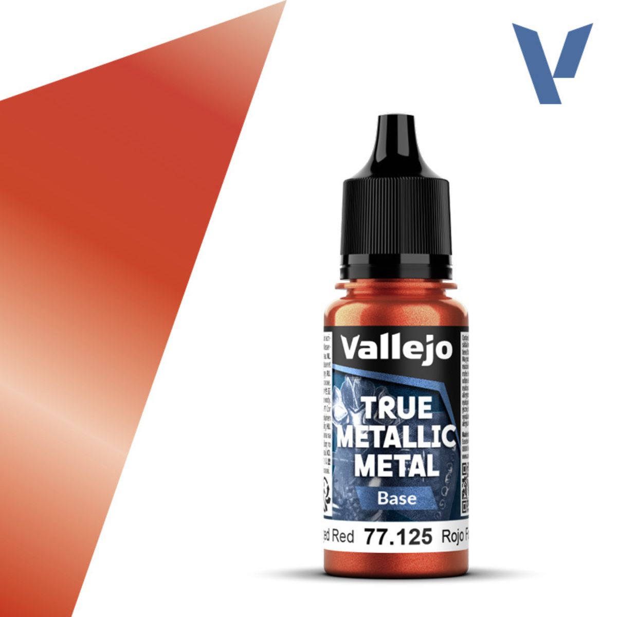 Vallejo Forged Red 18 ml - True Metallic Metal Base