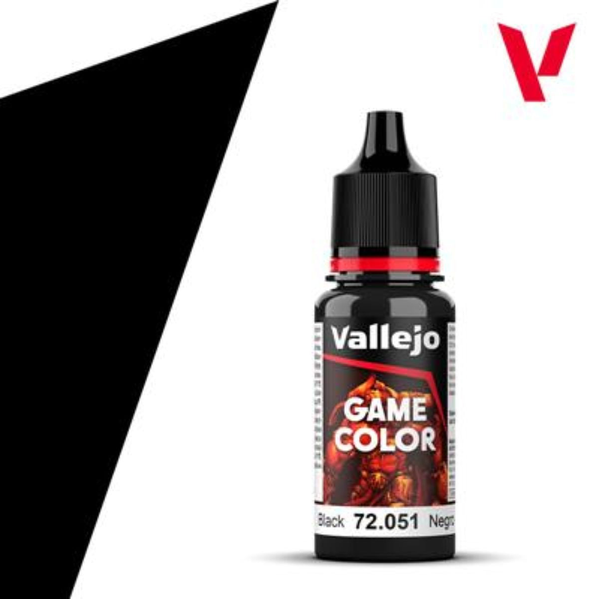 Vallejo Game Color Black Ink (18 ml)