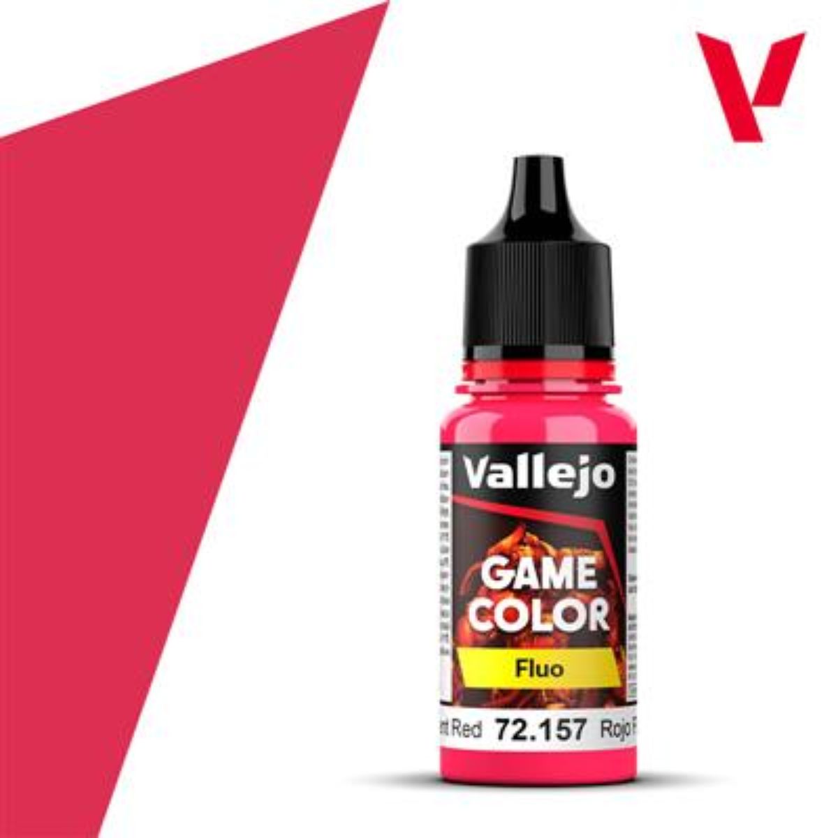 Vallejo Game Color Fluorescent Red (18 ml)