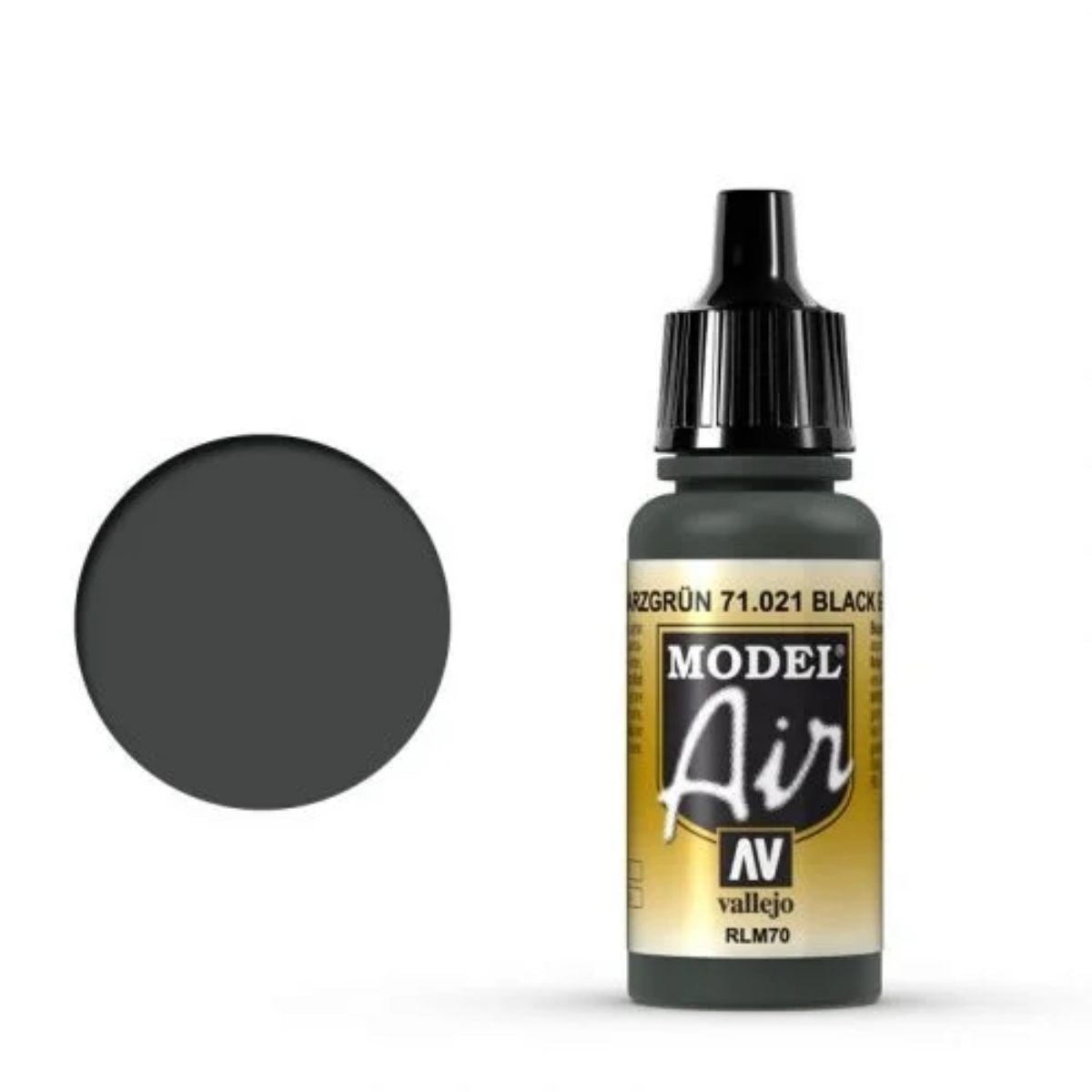 Vallejo Model Air 021 Black Green (17 ml)