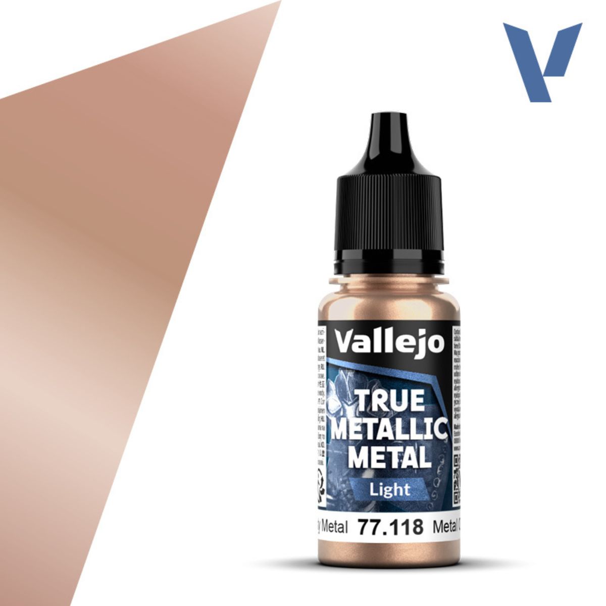 Vallejo Rusty Metal 18 ml - True Metallic Metal Light