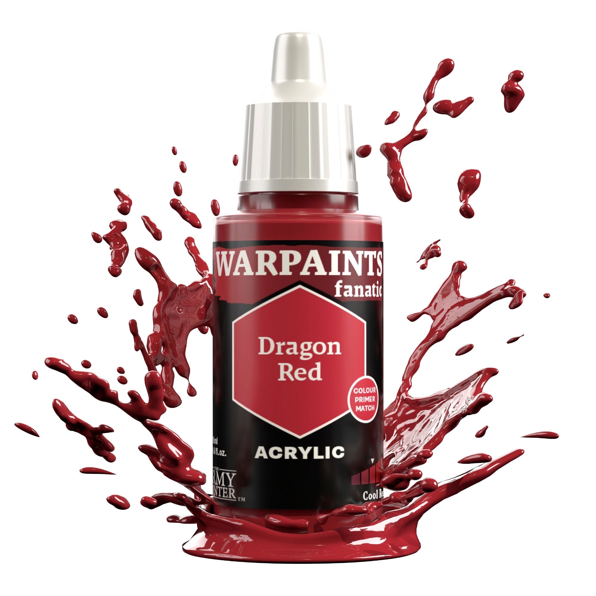 The Army Painter Warpaints Fanatic Dragon Red