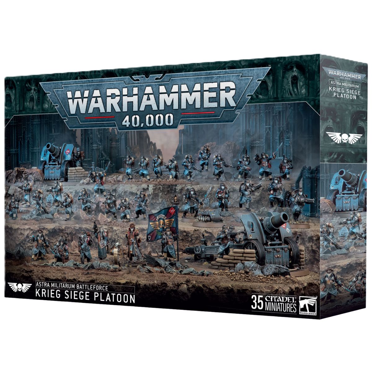 Warhammer 40.000 Astra Militarum Battleforce Krieg Siege Platoon