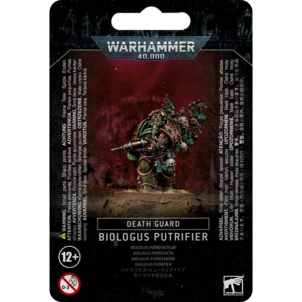 Warhammer 40.000 Death Guard Biologus Putrifier
