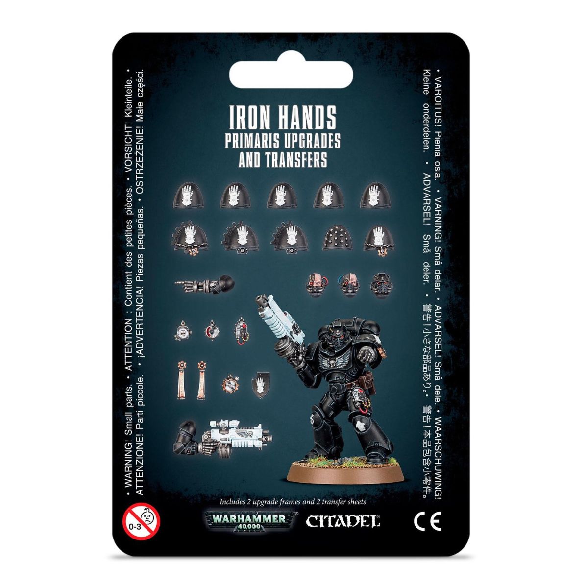 Warhammer 40.000 Space Marines Iron Hands Primaris Upgrades And Transfers