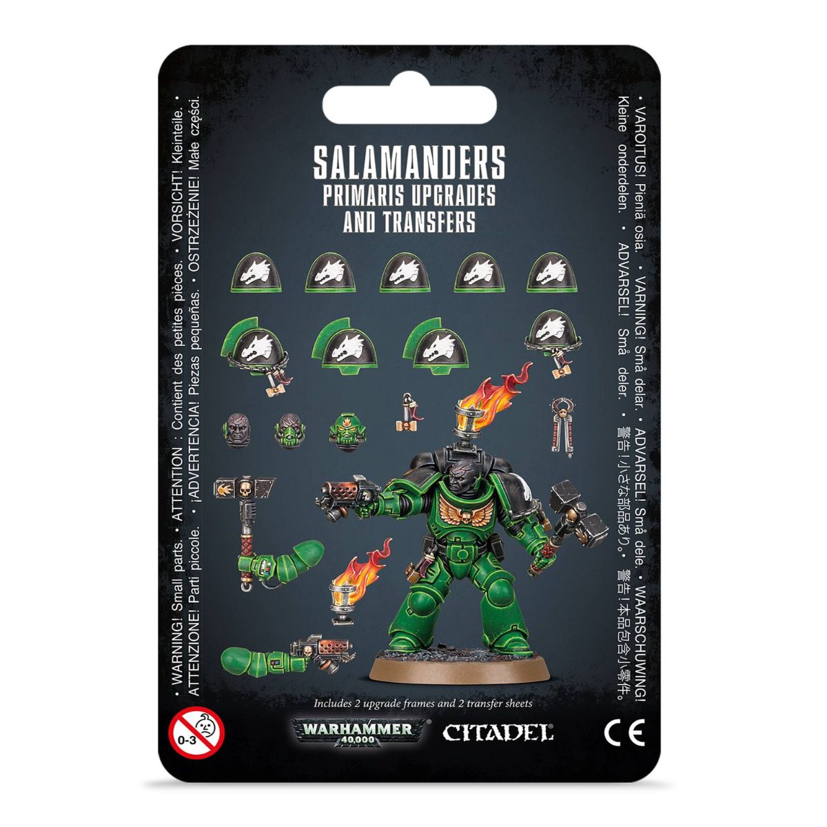 Warhammer 40.000 Space Marines Salamanders Primaris Upgrades And Transfers