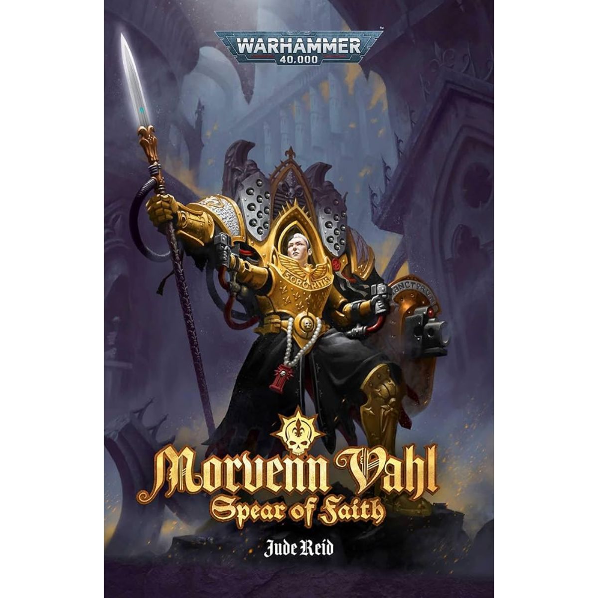 Warhammer 40.000 Morvenn Vahl Spear of Faith Englisch