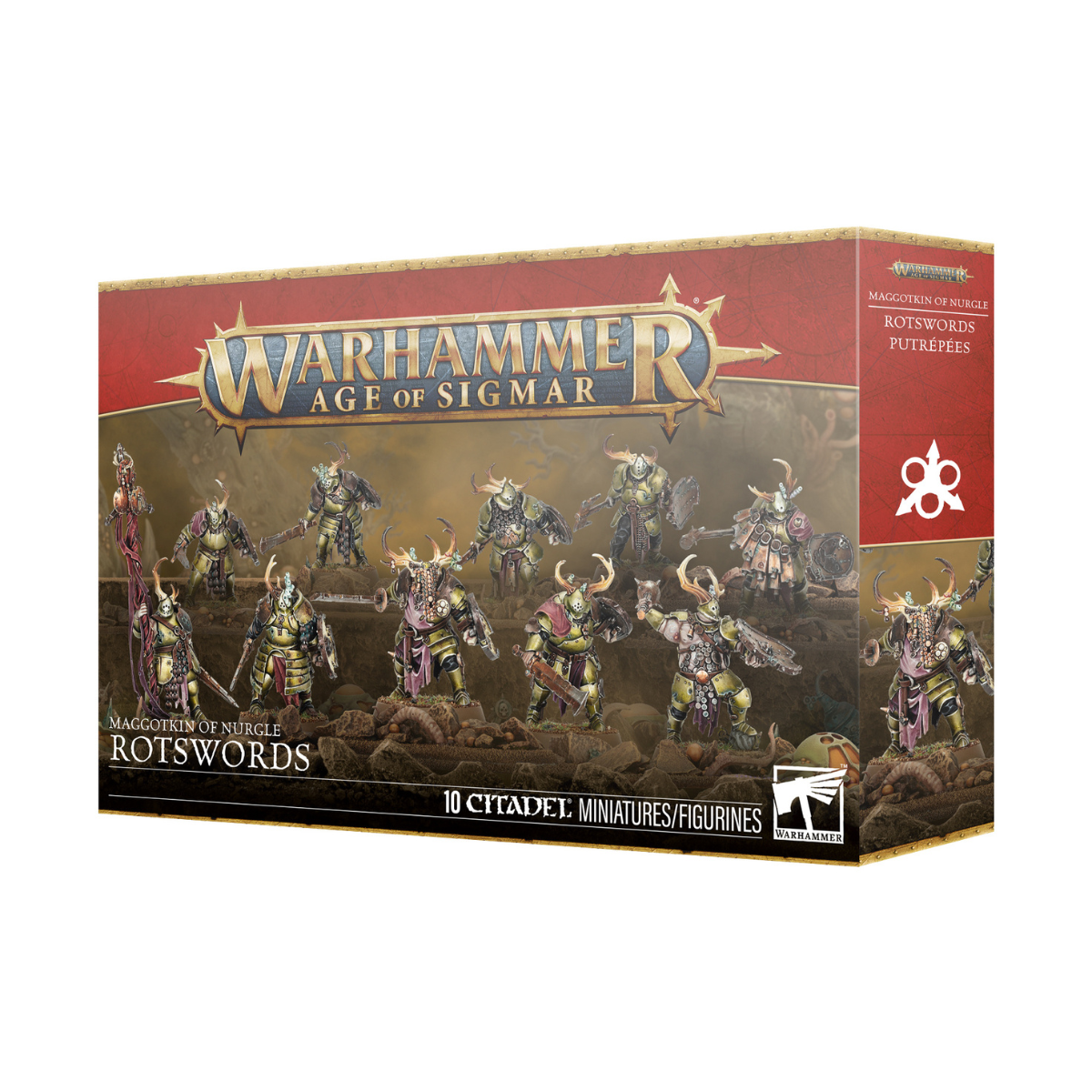 Warhammer Age of Sigmar Maggotkin of Nurgle Rotswords