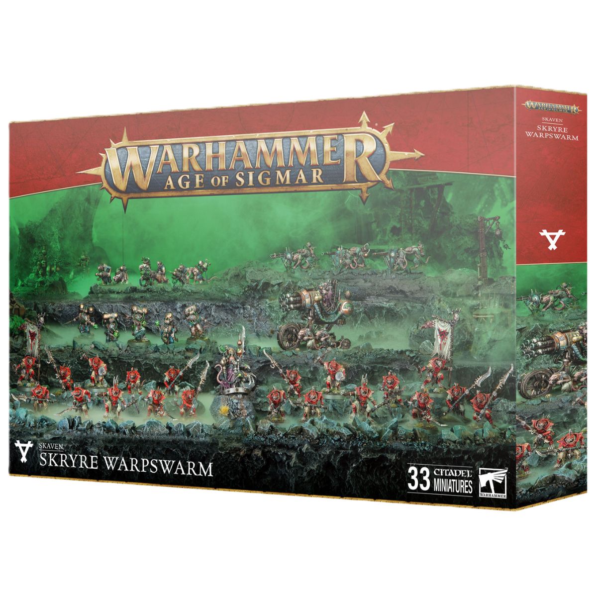 Warhammer Age of Sigmar Skaven Battleforce Skyre Warpswarm