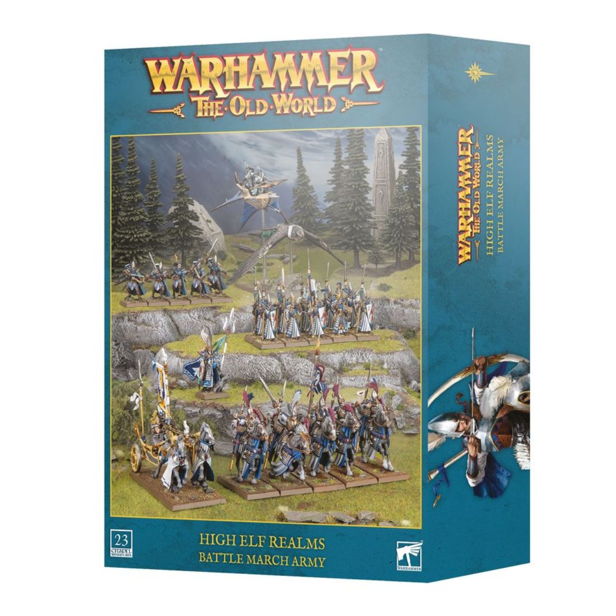 Warhammer The Old World High Elf Realms Battle March Army
