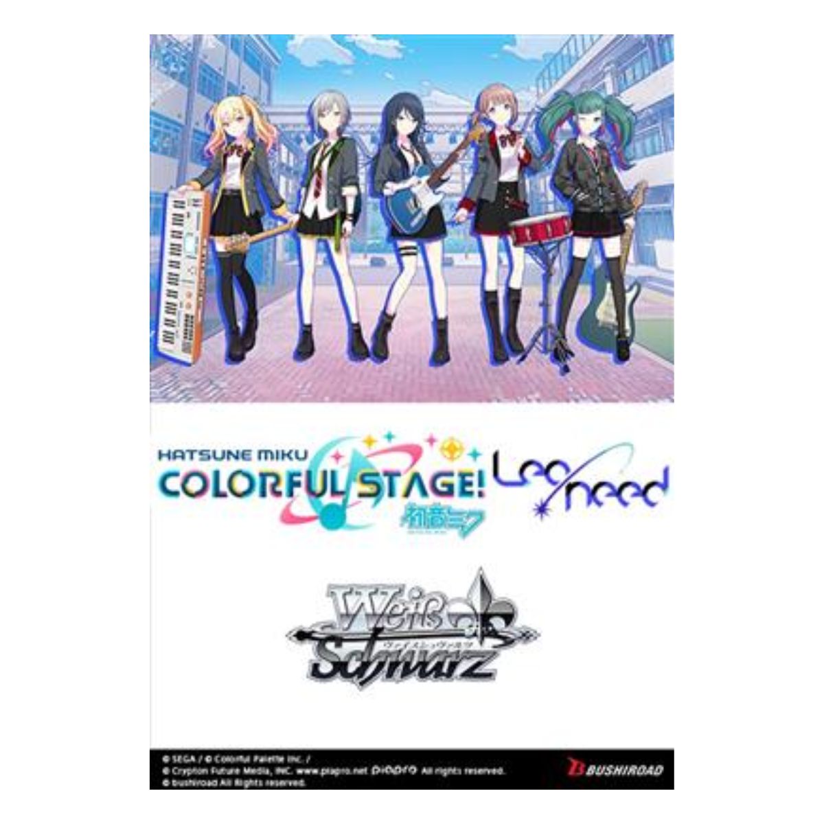 Weiß Schwarz Hatsune Miku Colorful Stage! Leo/Need Trial Deck+ Englisch