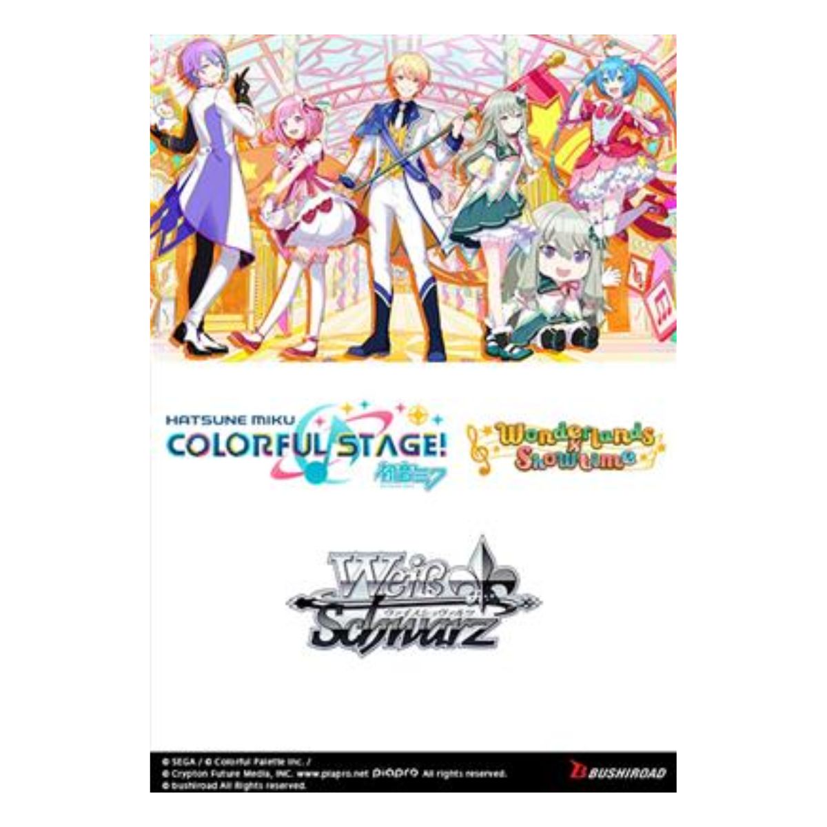 Weiß Schwarz Hatsune Miku Colorful Stage! Wonderlands x Showtime Trial Deck+ Englisch