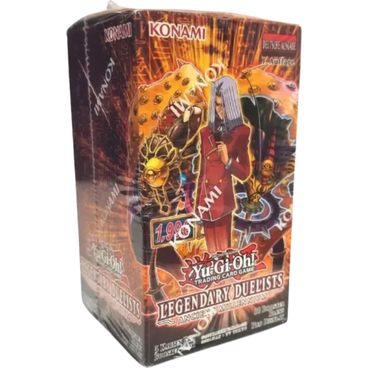 Yu-Gi-Oh! Legendary Duelists: Ancient Millenium Booster Display (18 Boosters) Deutsch