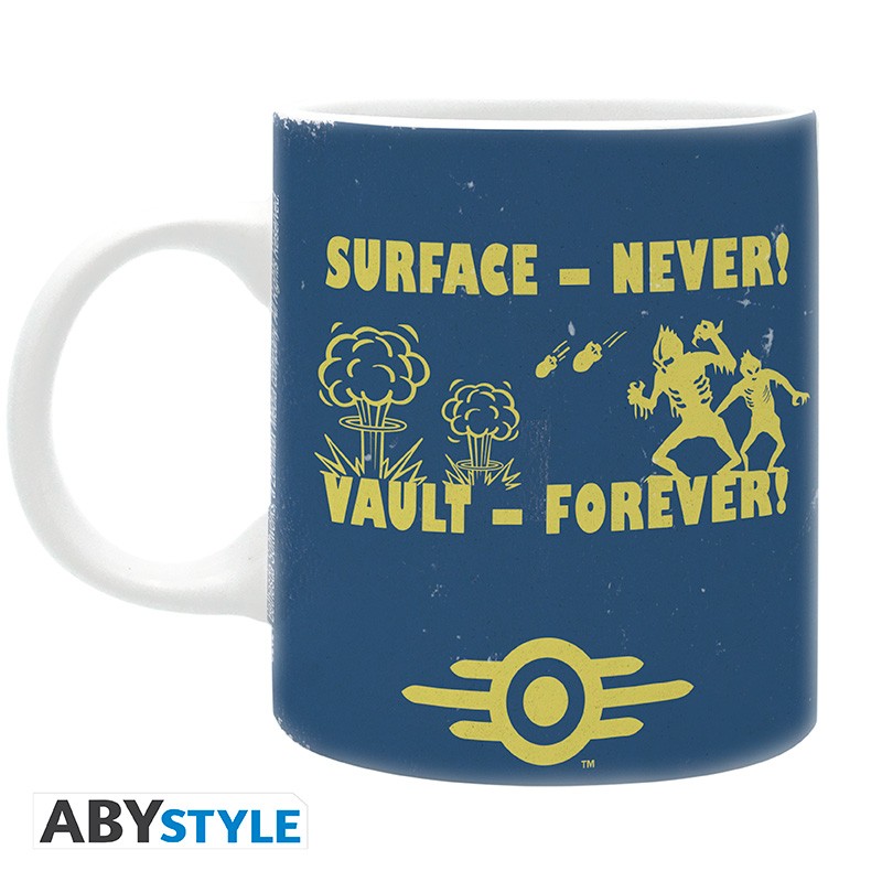 Fallout - Mug - 320 ml - Vault Boy Blue