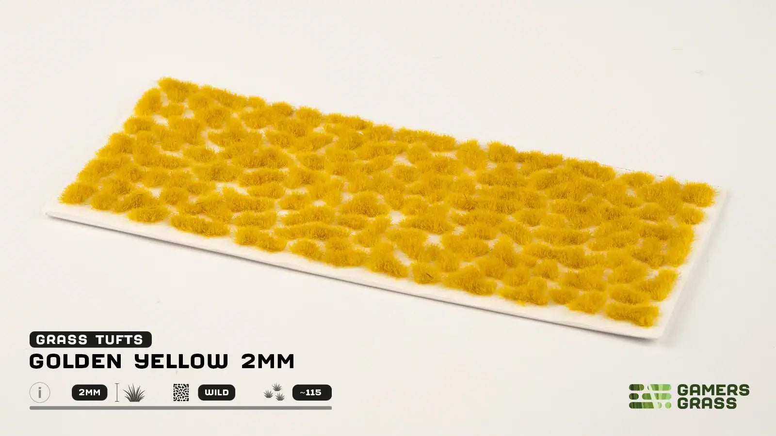 Golden Yellow Tuft 2mm