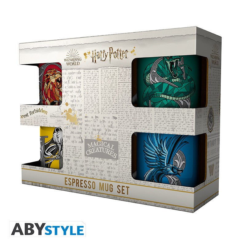 Harry Potter - Set 4 espresso mugs - Stand Together