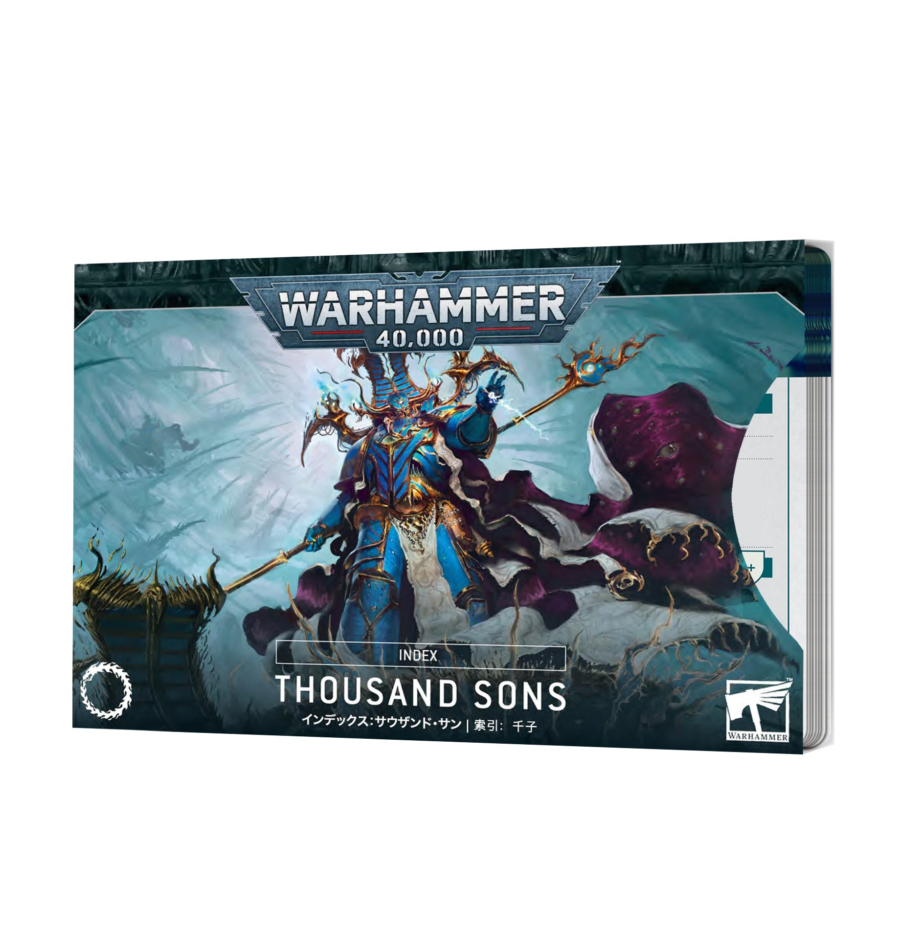 Warhammer 40.000 Index Cards: Thousand Sons Deutsch