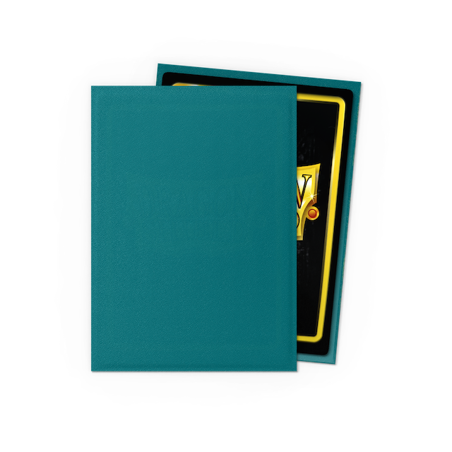 Dragon Shield Standard Size Matte Sleeves - Petrol (100 Sleeves)