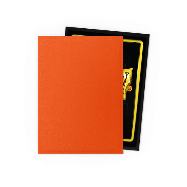 Dragon Shield Standard Size Dual Matte Sleeves - Ember (100 Sleeves)