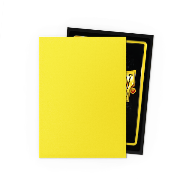 Dragon Shield Standard Size Matte Dual Sleeves - Lightning (100 Sleeves)