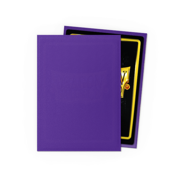 Dragon Shield Standard Size Matte Sleeves - Purple (100 Sleeves)