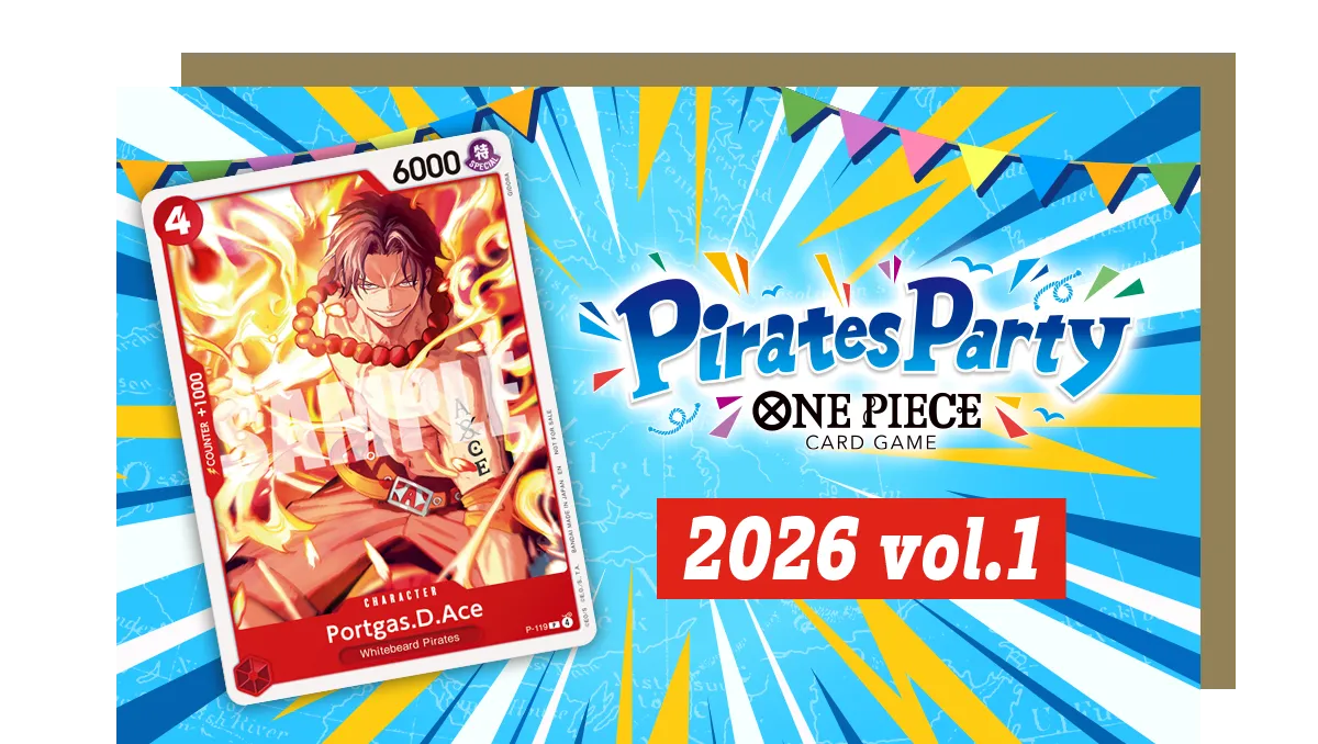 ONE PIECE CARD GAME Pirates Party 2026 Vol.1 26.06.2026