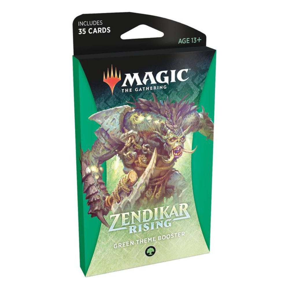 Zendikar Rising Green Theme Booster - englisch