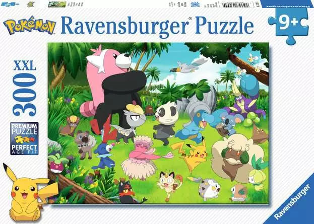 Pokémon Puzzle - Wilde Pokémon (300 Teile) XXL