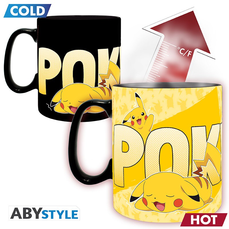 Pokémon Farbwechsel-Tasse Pikachu (460 ml)