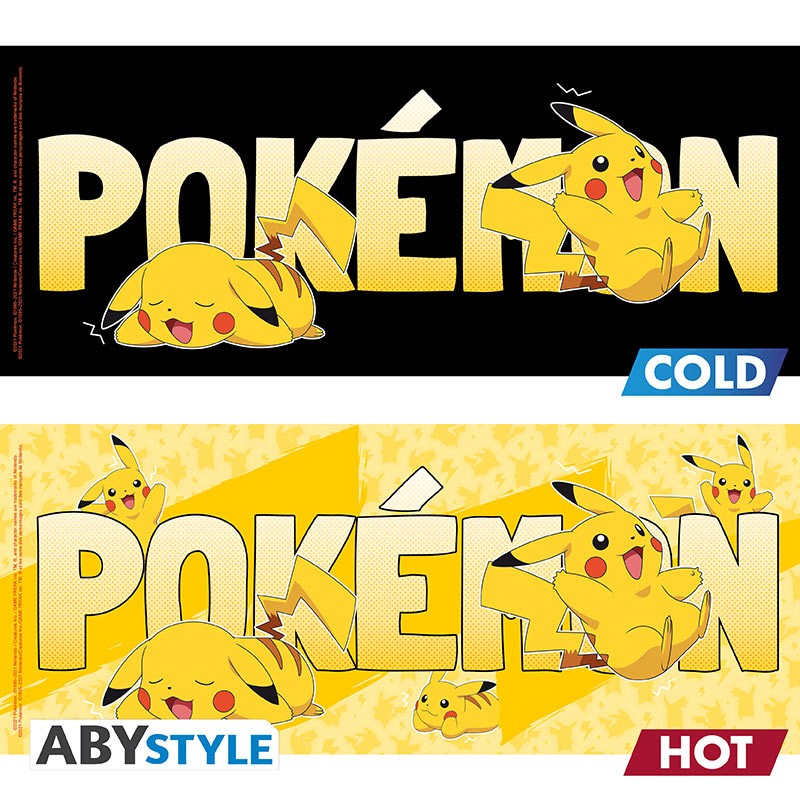Pokémon Farbwechsel-Tasse Pikachu (460 ml)
