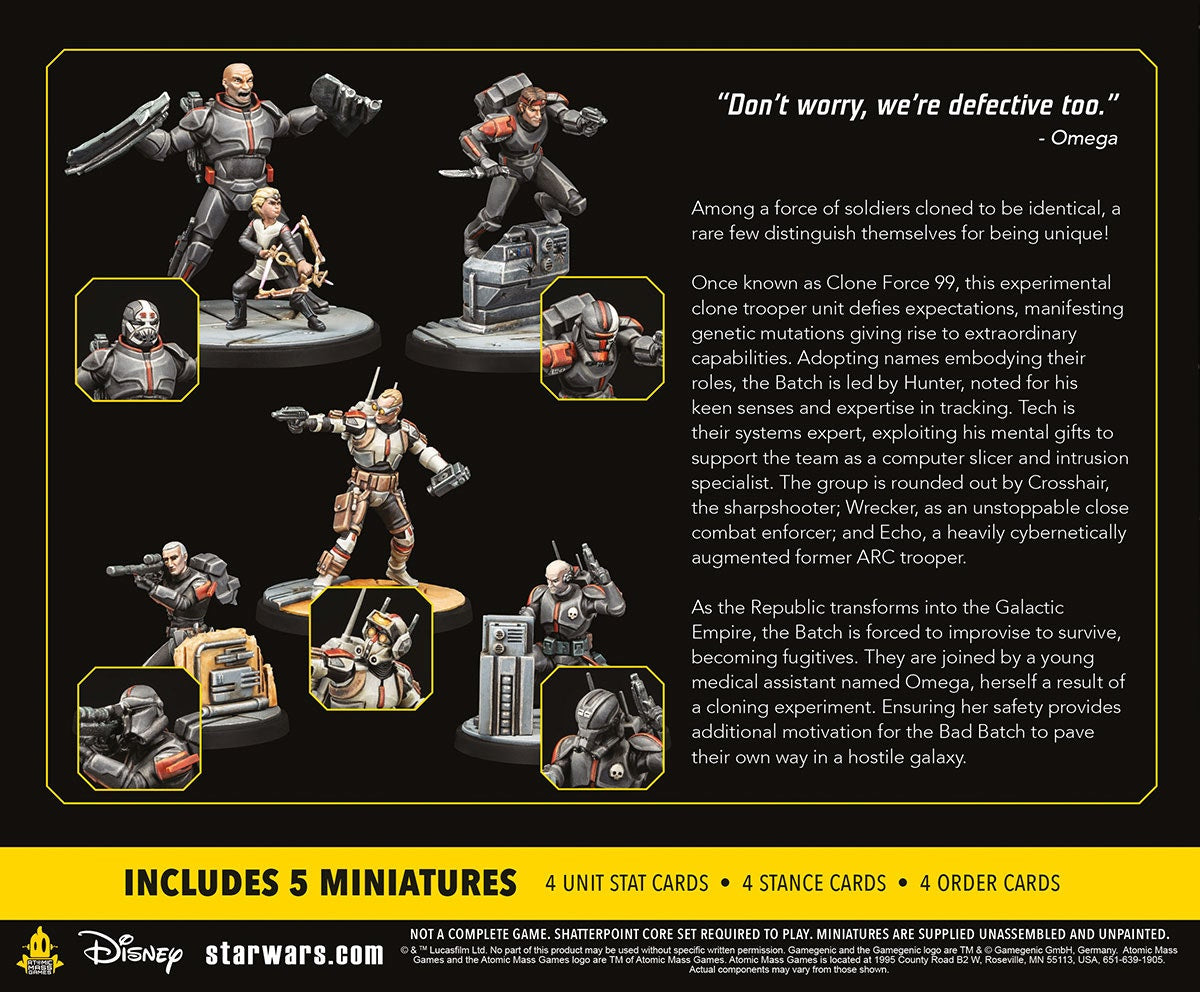 Clone Force 99 - Squad Pack