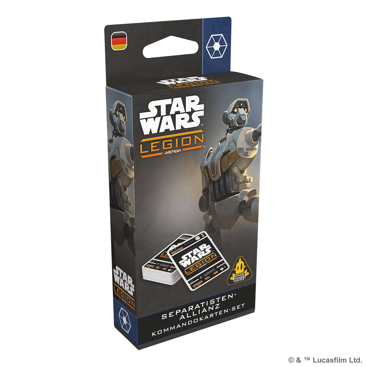 Star Wars: Legion – Separatisten-Allianz Kommandokarten-Set