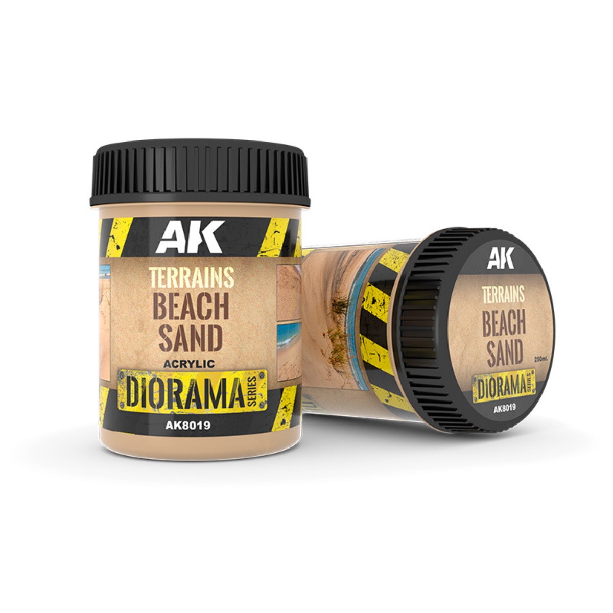 AK Interactive TERRAINS BEACH SAND - 250ml (Acrylic)
