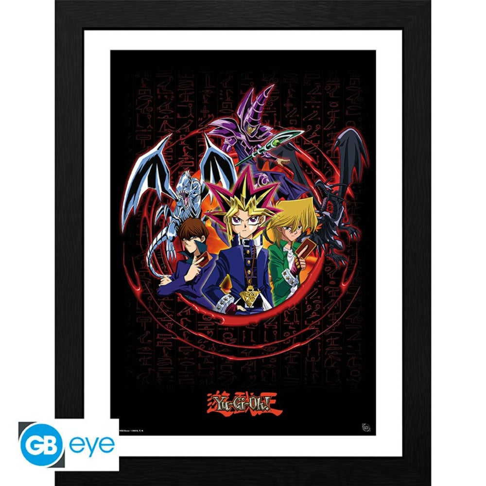 Yu-Gi-Oh! - Framed print "Joey Yugi Kaiba"