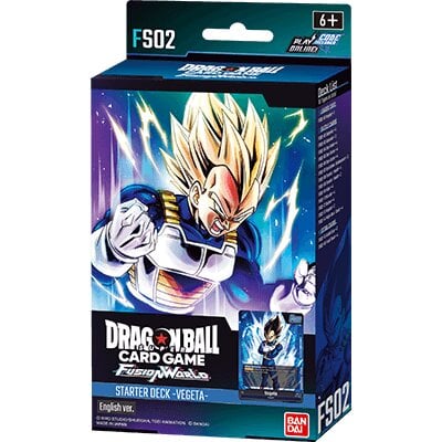 Dragon Ball Super Card Game - Fusion World FS02 Vegeta Starter Deck - EN